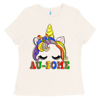 Bone autism au some  unicorn Ladies Tee - AdoDesignShop