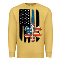 Ems American Flag Premium Sweatshirt | Teevron