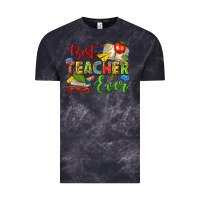 Cloud Black best teacher ever Vintage Tee - texasbilliewilder