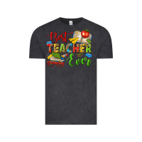 Vintage Black best teacher ever Vintage Tee - texasbilliewilder