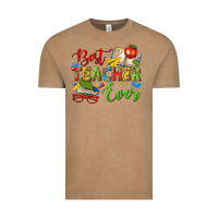 Vintage Coffee best teacher ever Vintage Tee - texasbilliewilder