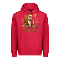 Cardinal have a melanin christmas black santa Premium Hoodie - MaliasSmallBusiness