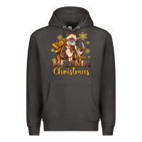 Smoke have a melanin christmas black santa Premium Hoodie - MaliasSmallBusiness