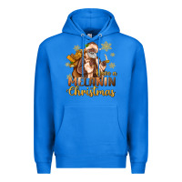 True Royal have a melanin christmas black santa Premium Hoodie - MaliasSmallBusiness