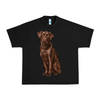 Black labrador retriever Urban Heavy Tee - RanaPortraitStore