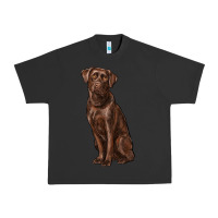 Pigment Black labrador retriever Urban Heavy Tee - RanaPortraitStore