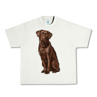 Pistachio labrador retriever Urban Heavy Tee - RanaPortraitStore