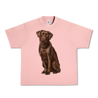 Salmon labrador retriever Urban Heavy Tee - RanaPortraitStore