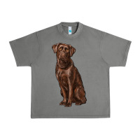 Tornado labrador retriever Urban Heavy Tee - RanaPortraitStore
