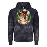 Cloud Black Shiba Inu Christmas Vintage Hoodie - RanaPortraitStore