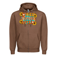 Chestnut Pies Before Guys Zipper Hoodie - Artiststas