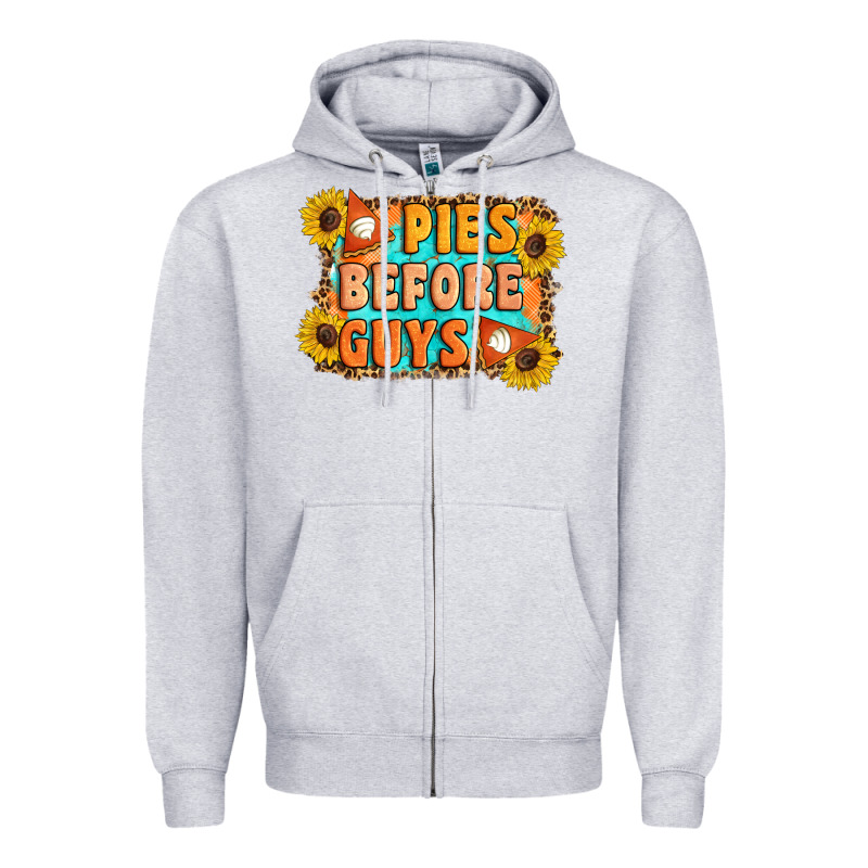 Pies Before Guys Zipper Hoodie by Artiststas | Teevron
