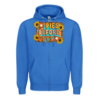 True Royal Pies Before Guys Zipper Hoodie - Artiststas
