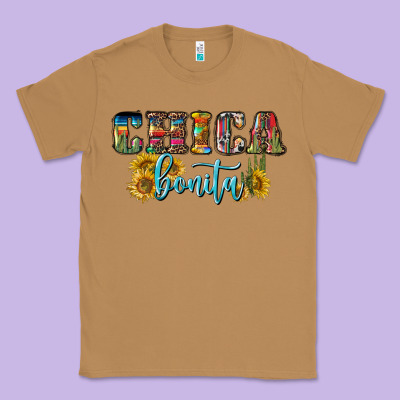 Chica Bonita Classic Tee Designed By Bundleandbundleshop