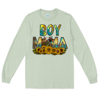 Matcha boy mama Long Sleeve Tee - CowhideDigitalArt