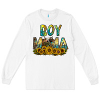 White boy mama Long Sleeve Tee - CowhideDigitalArt