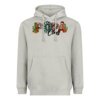 Western Christmas Papa Claus Sunflowers And Cactus Heavyweight Hoodie | Teevron