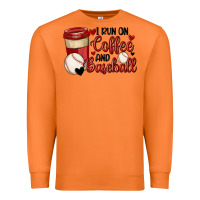Carrot i run on coffee and baseball Premium Sweatshirt - MaliasSmallBusiness