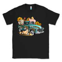 Black western farm truck coop animals farm animals Classic Tee - FaDigitalArtStudio