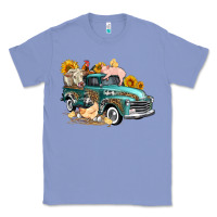 Colony Blue western farm truck coop animals farm animals Classic Tee - FaDigitalArtStudio