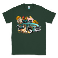 Sports Green western farm truck coop animals farm animals Classic Tee - FaDigitalArtStudio