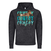 Vintage Black cowboy cowboy cowboy Vintage Hoodie - texasbilliewilder