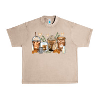 French Oak latte coffee cups Urban Heavy Tee - Zillion Design Studio