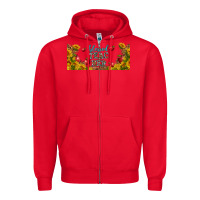 Red blessed teacher libbey glass Zipper Hoodie - BundleAndBundleShop