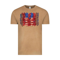 Vintage Camel 4th of july brushstroke Vintage Tee - Zillion Design Studio