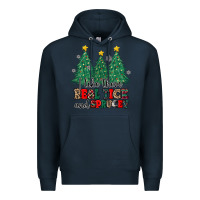 Navy i like they real thick and sprucey Premium Hoodie - MaliasSmallBusiness