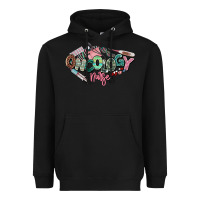 Black Oncology Nurse western Heavyweight Hoodie - NancyCooperArtShop