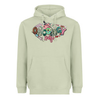 Matcha Oncology Nurse western Heavyweight Hoodie - NancyCooperArtShop