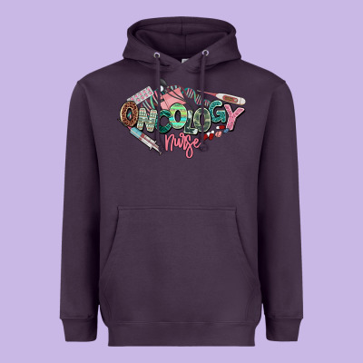 Oncology Nurse Western Heavyweight Hoodie Designed By Nancycooperartshop