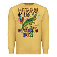 Antique Gold mommy of the birthday boy Premium Sweatshirt - MaliasSmallBusiness