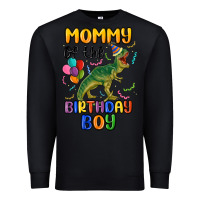 Black mommy of the birthday boy Premium Sweatshirt - MaliasSmallBusiness