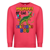 Cardinal mommy of the birthday boy Premium Sweatshirt - MaliasSmallBusiness