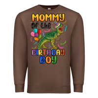 Chestnut mommy of the birthday boy Premium Sweatshirt - MaliasSmallBusiness