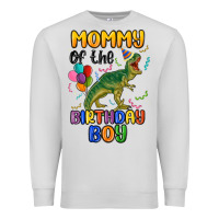 Dove Grey mommy of the birthday boy Premium Sweatshirt - MaliasSmallBusiness