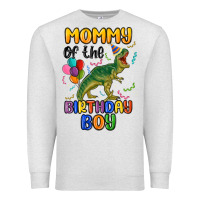 Oatmeal Heather mommy of the birthday boy Premium Sweatshirt - MaliasSmallBusiness