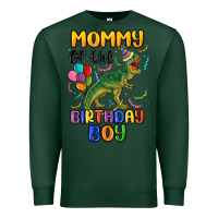 Sports Green mommy of the birthday boy Premium Sweatshirt - MaliasSmallBusiness