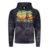 Cloud Black cowboy in training Vintage Hoodie - texasbilliewilder