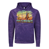 Cloud Purple cowboy in training Vintage Hoodie - texasbilliewilder