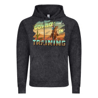 Vintage Black cowboy in training Vintage Hoodie - texasbilliewilder
