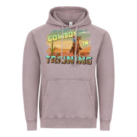 Vintage Zinc cowboy in training Vintage Hoodie - texasbilliewilder