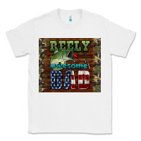 White reely awesome dad Classic Tee - HRA Design Shop