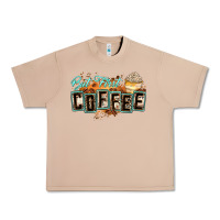 Burro but first coffee Urban Heavy Tee - Zillion Design Studio