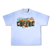 Grape Ice but first coffee Urban Heavy Tee - Zillion Design Studio