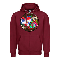 Dominican Republic Coasters Zipper Hoodie | Teevron