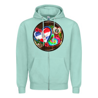 Seafoam dominican republic coasters Zipper Hoodie - AdoDesignShop