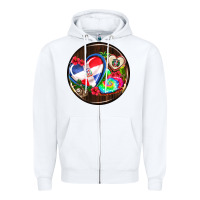 White dominican republic coasters Zipper Hoodie - AdoDesignShop